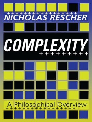 cover image of Complexity